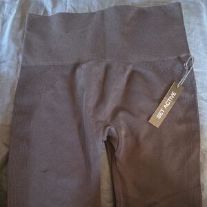 SET Active Black Leggings